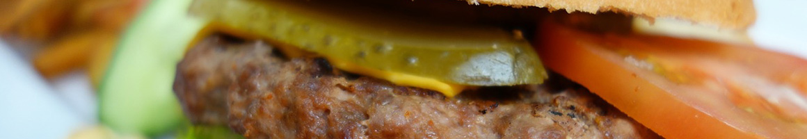 Eating American (Traditional) Burger Pub Food at The Vortex Bar & Grill restaurant in Atlanta, GA.